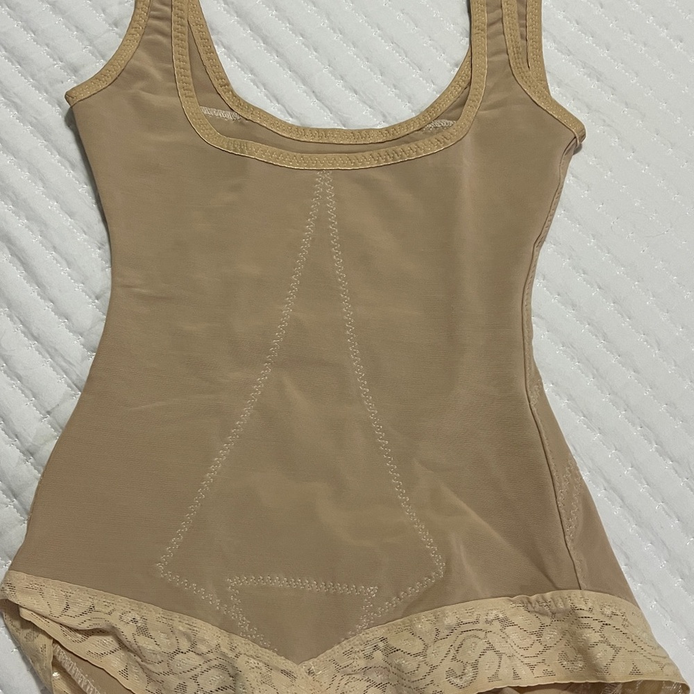 Colombian Full Body Shaper – Beige Compression Faja
